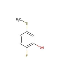Astatech 2-FLUORO-5-(METHYLSULFANYL)PHENOL; 1G; Purity 95%; MDL-MFCD16998979